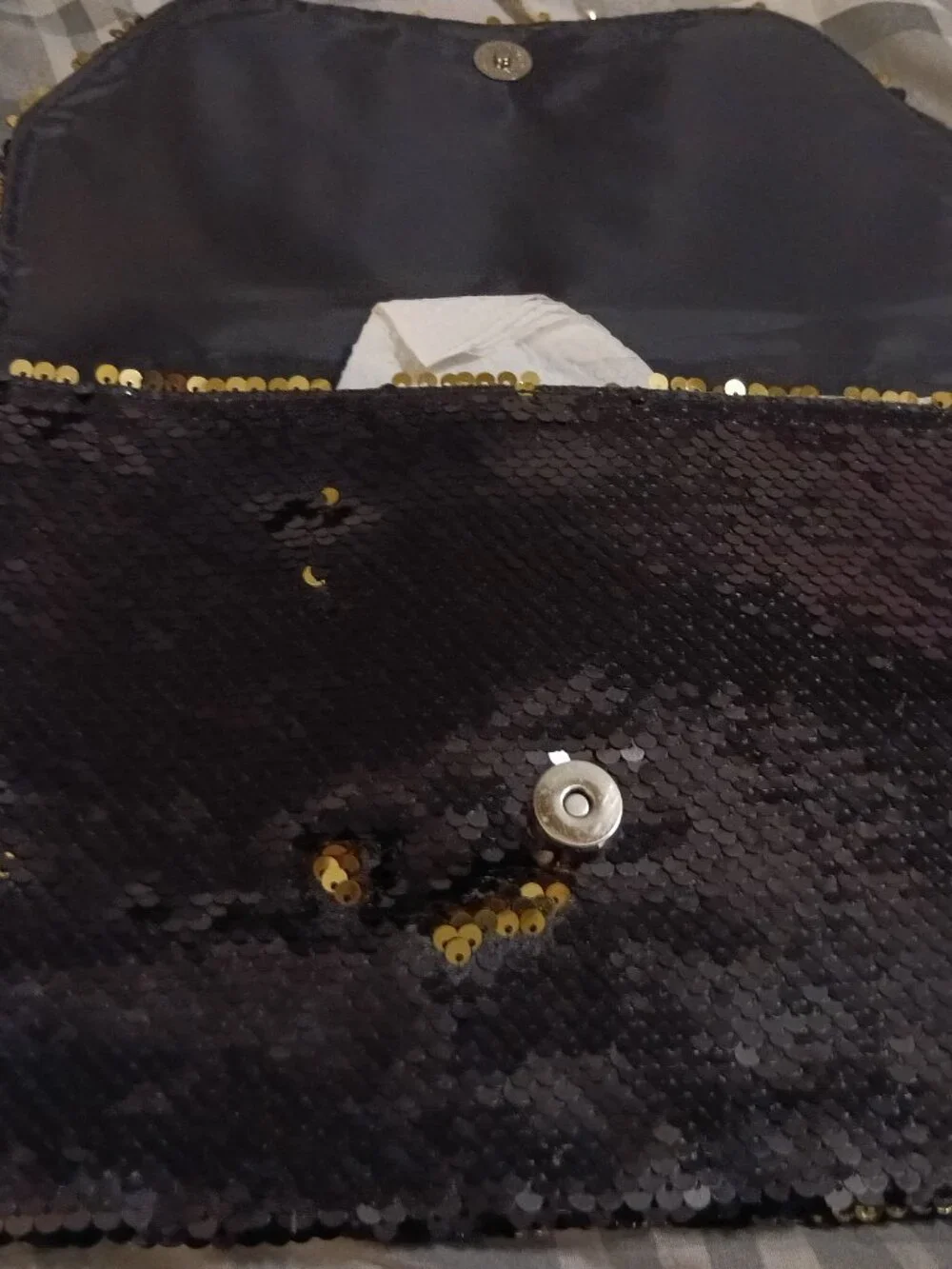 Sequined Clutch